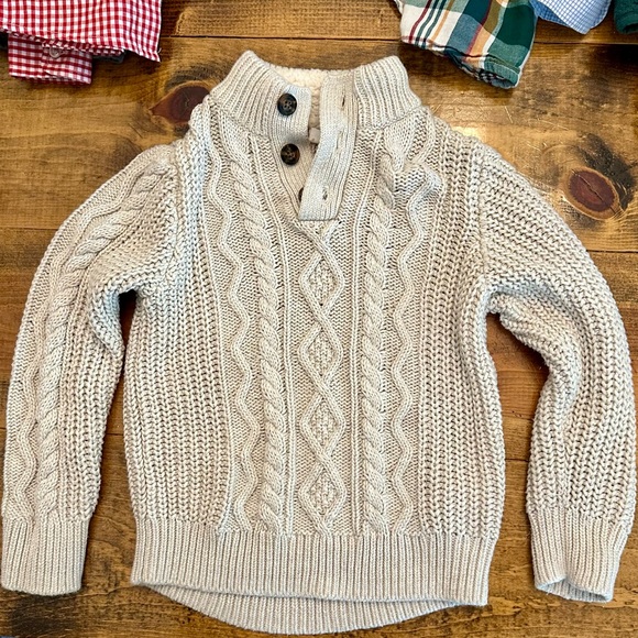 Boys Gap Sweater - Size 5 - Cream - Picture 1 of 4